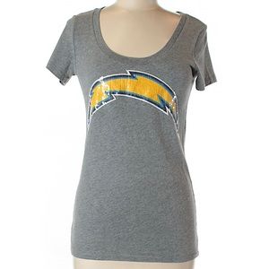 VIctorias secret NFL chargers bling tee Medium